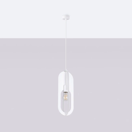 Pendant lamp NICUS 1 white
