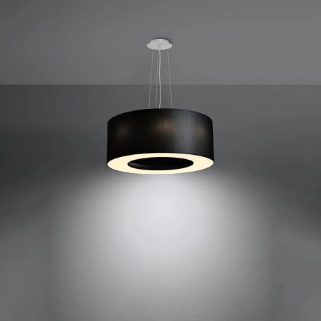 Chandelier SATURNO 50 black