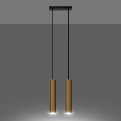 Pendant lamp LAGOS 2 polished gold