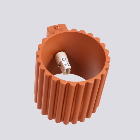 Wall lamp AURA red ochra G9