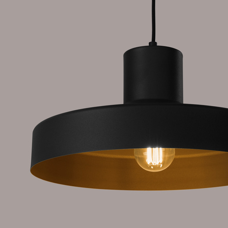 Pendant lamp BILO black