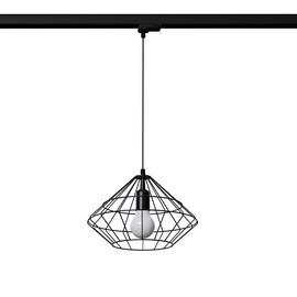Pendant lamp UMBERTO black E27