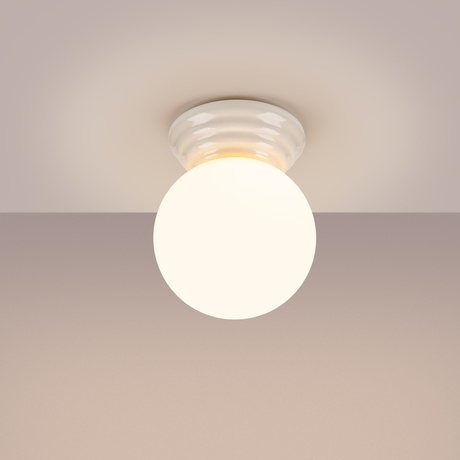 Ceiling lamp ZORI white IP44