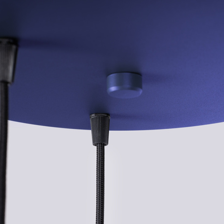 Pendant lamp HALO 3P ultramarine