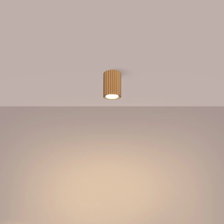 Ceiling lamp KARBON 10 gold