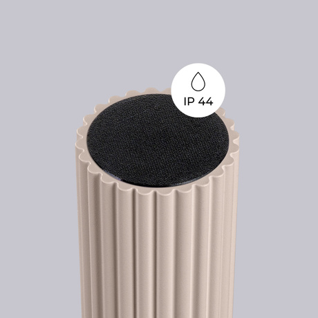 Ceiling lamp HALO taupe IP44