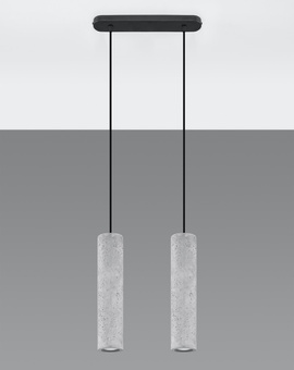 Ceiling lamp LUVO 2 + 2x LED Bulb GU-10 4000K Cool White 7W 630lm