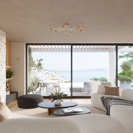 Chandelier TIMBO 8 white