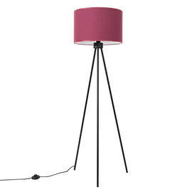 Floor lamp NEVIA burgundy