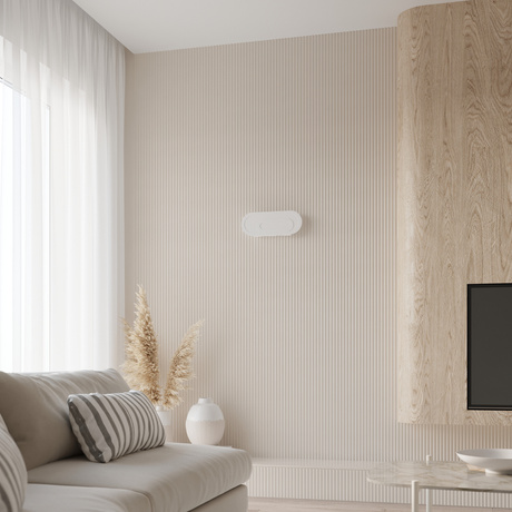 Wall lamp SACCON white + 2x LED Bulb G9 3000K Warm 4.5W 510lm