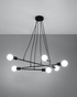 Pendant lamp ASTRAL 6 black
