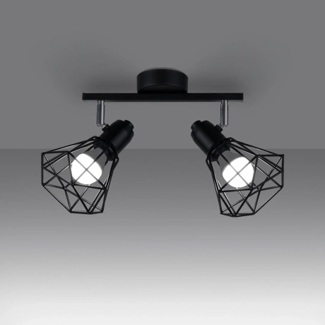 Ceiling lamp ARTEMIS 2 black