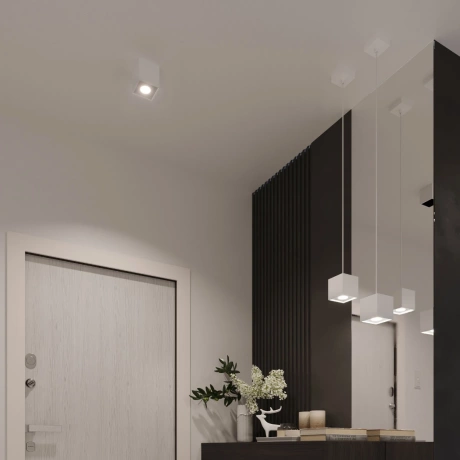 Ceiling lamp QUAD 1 white