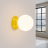 Wall lamp ZORI yellow IP44