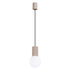 Pendant lamp HALO 1 taupe