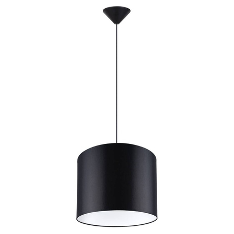 Pendant lamp NOVA 30 black + 1x LED Bulb E27 3000K Warm 7.5W 620lm