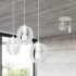 Pendant lamp TITRAN 3 biała
