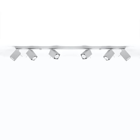Ceiling lamp MERIDA 6L grey