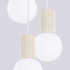 Pendant lamp HALO 3P beige