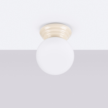 Ceiling lamp ZORI beige IP44