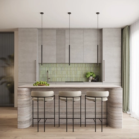 Pendant lamp ARCHE 1 black