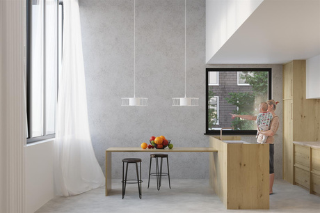 Pendant lamp SALERNO white