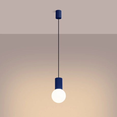 Pendant lamp HALO 1 ultramarine