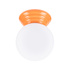 Ceiling lamp ZORI orange IP44