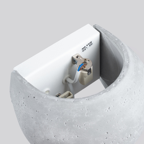 Wall lamp GLOBE concrete