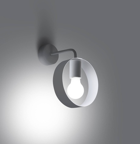 Wall lamp TITRAN 1 white + 1x LED Bulb E27 4000K Cool White 7.5W 690lm