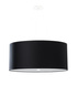 Chandelier OTTO 60 black + 5x LED Bulb E27 3000K Warm 7.5W 620lm