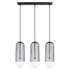 Hanging lamp BRINA 3L black + 3x LED Bulb G9 3000K Warm 4.5W 450lm