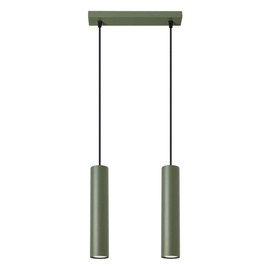 Pendant lamp LAGOS 2 olive green