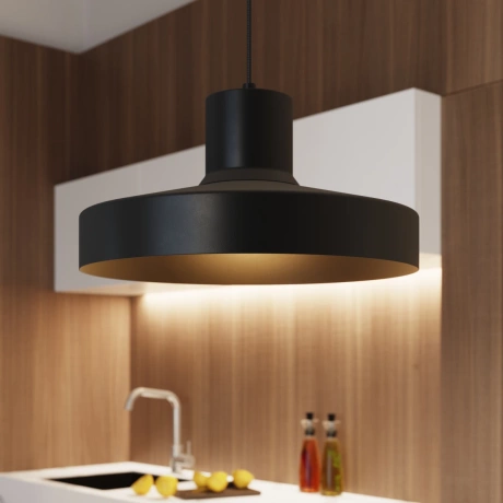 Pendant lamp BILO black