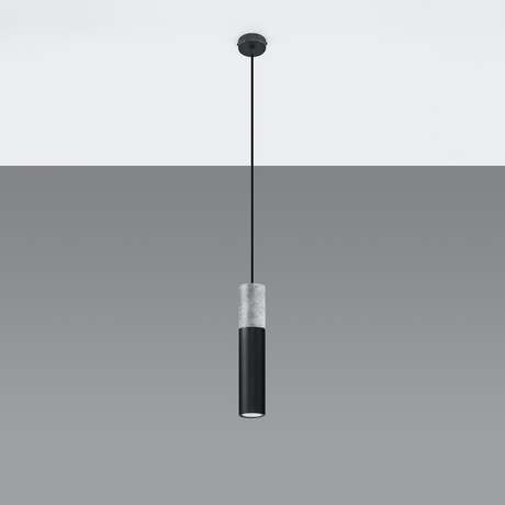 Pendant lamp BORGIO 1 black