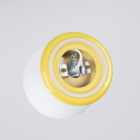 Ceiling lamp ZORI yellow IP44