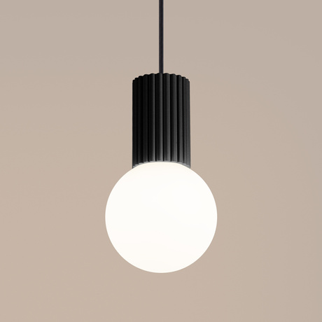Pendant lamp HALO 1 black