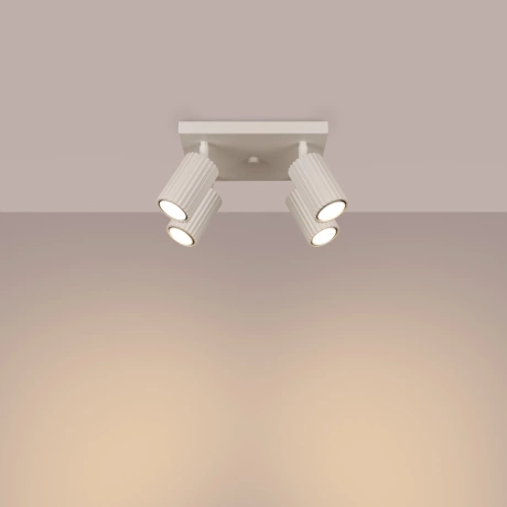 Ceiling lamp KARBON 4 beige