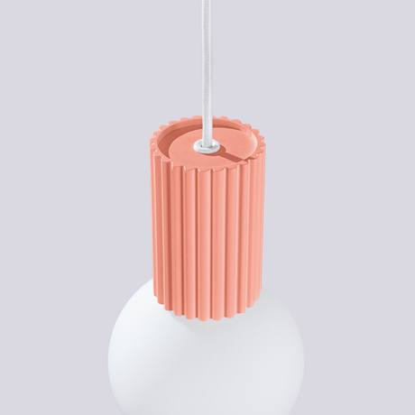 Pendant lamp HALO 1 peach