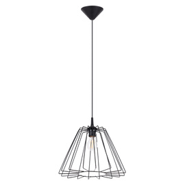 Pendant lamp TRAPO black