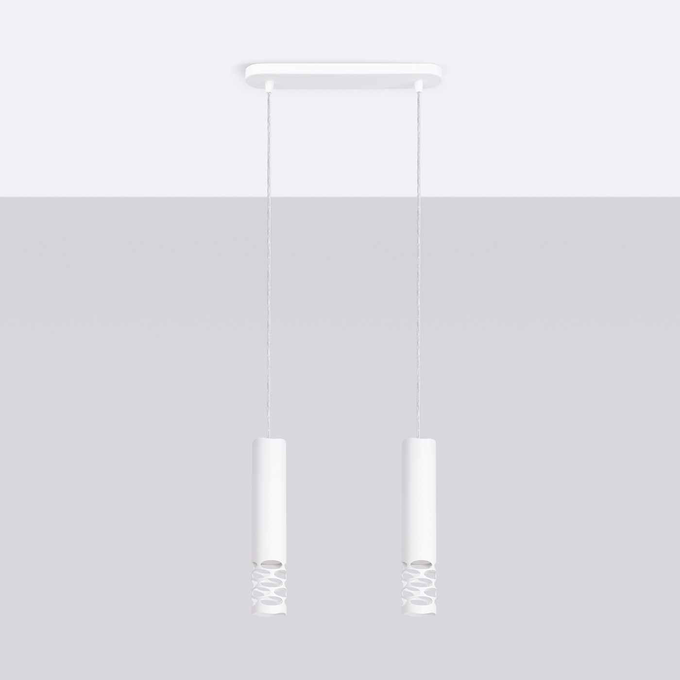 Pendant lamp LIRO 2 white