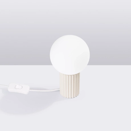 Table lamp HALO beige