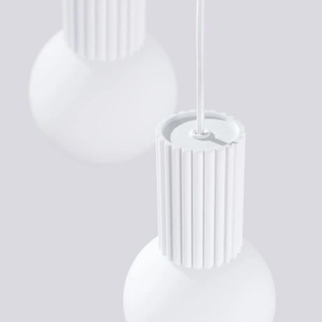 Pendant lamp HALO 3P white