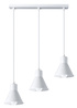 Ceiling lamp TALEJA 3 white [E27] + 3x LED Bulb E27 3000K Warm 7.5W 620lm