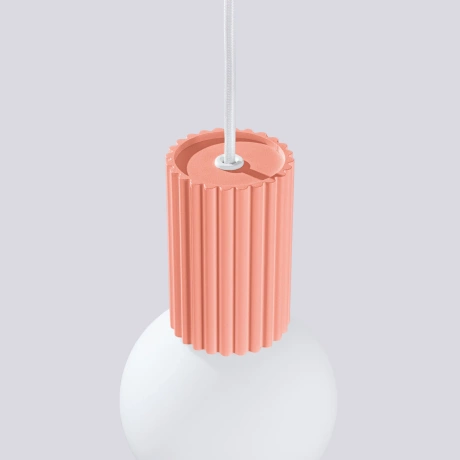 Pendant lamp HALO 1 peach