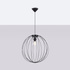 Pendant lamp ZIRO black