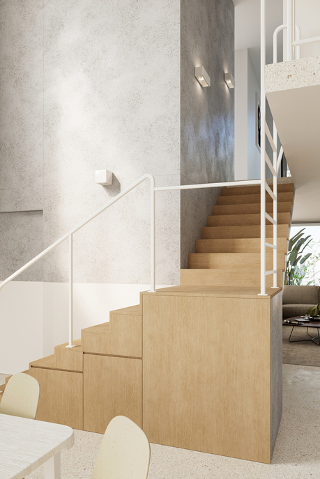 Wall ceramic lamp SUBANI white + 1x LED bulb E27 3000K Warm 7.5W 620lm