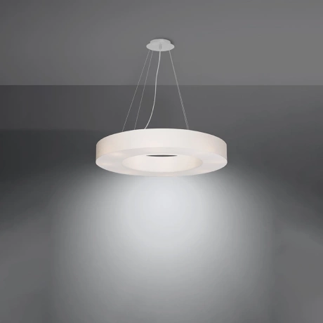 Chandelier SATURNO SLIM 70 white