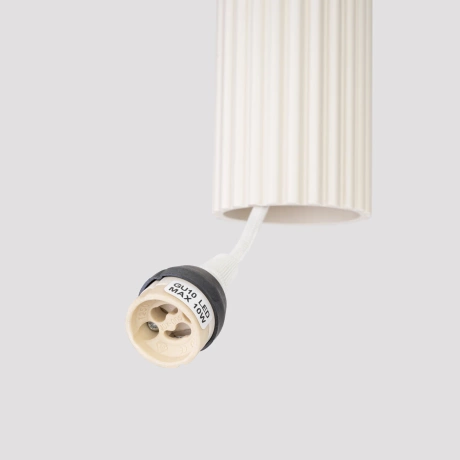Pendant lamp KARBON 3P beige