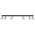 Ceiling lamp WINX 6L black/chrome